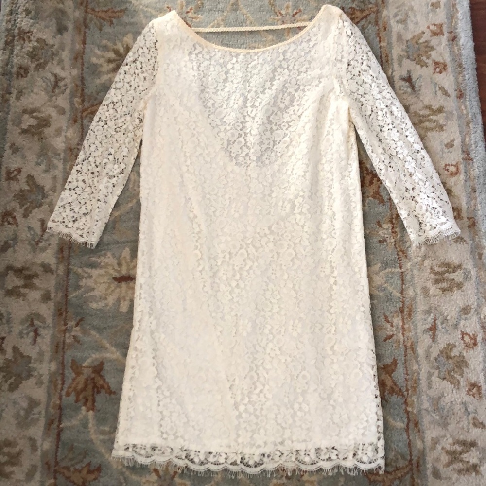 ba&sh white lace dress - NWT size 1